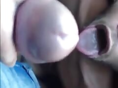 Bukkake Facial for the Horny Amateur Man